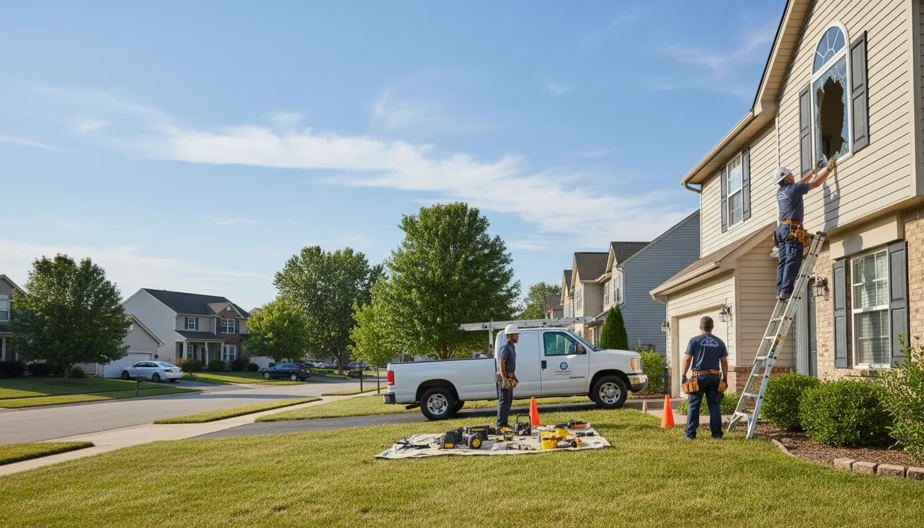 Expert window installer providing residential service in Kilbourne, IL